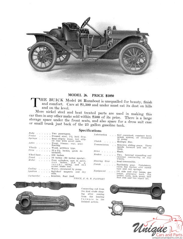 1911 Buick Catalogue Page 19